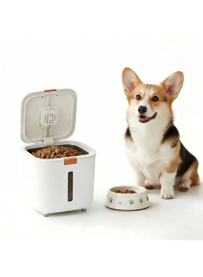 EPET Pet Food Storage Container - One-Click Easy 0.3s Pop-Up Lid Airtight Dry Food Dispenser for Dogs & Cats - Image 1